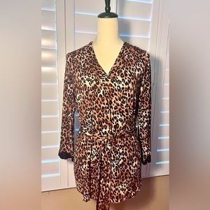 Soma pajama set leopard, women’s M